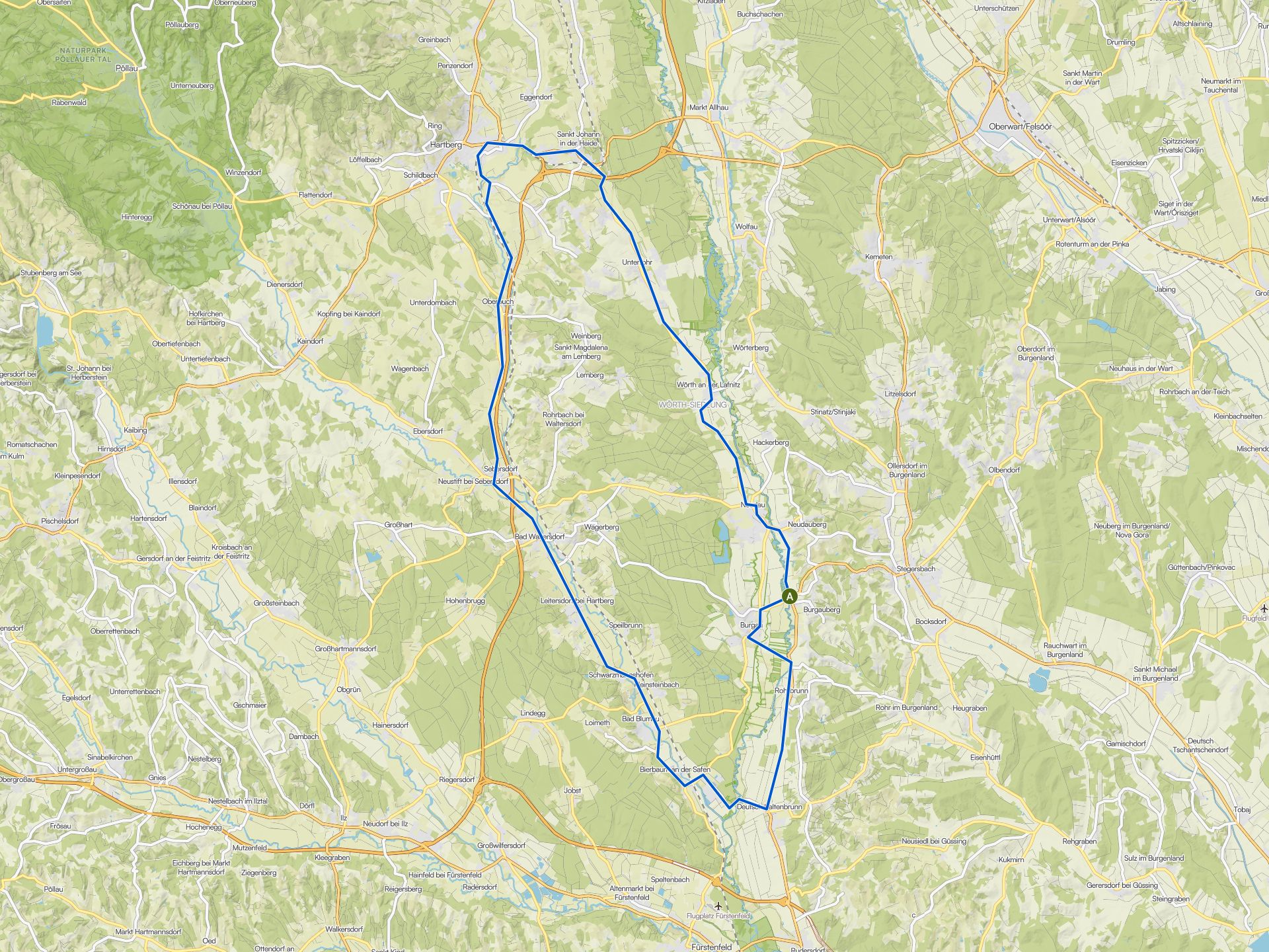 The best road cycling routes in Bezirk Güssing | Komoot